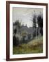 Canteleu Near Rouen-Jean-Baptiste-Camille Corot-Framed Giclee Print