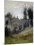 Canteleu Near Rouen-Jean-Baptiste-Camille Corot-Mounted Giclee Print
