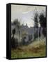 Canteleu Near Rouen-Jean-Baptiste-Camille Corot-Framed Stretched Canvas