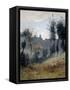 Canteleu près de Rouen-Jean-Baptiste-Camille Corot-Framed Stretched Canvas