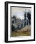 Canteleu près de Rouen-Jean-Baptiste-Camille Corot-Framed Giclee Print