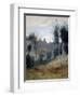 Canteleu près de Rouen-Jean-Baptiste-Camille Corot-Framed Giclee Print