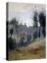 Canteleu près de Rouen-Jean-Baptiste-Camille Corot-Stretched Canvas