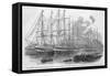 Canterbury Association Ships-null-Framed Stretched Canvas