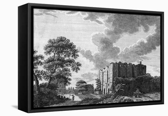 Canterbury Castle-null-Framed Stretched Canvas