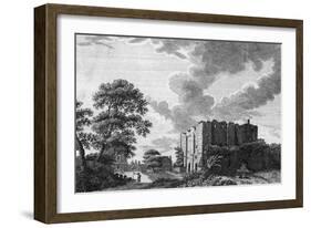 Canterbury Castle-null-Framed Art Print