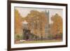 'Canterbury Cathedral', 1908-Albert Goodwin-Framed Giclee Print