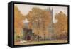 'Canterbury Cathedral', 1908-Albert Goodwin-Framed Stretched Canvas