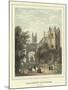 Canterbury Cathedral, East End-Hablot Knight Browne-Mounted Giclee Print