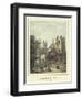 Canterbury Cathedral, East End-Hablot Knight Browne-Framed Giclee Print