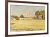 Canterbury Cathedral from the Meadows-Walter Crane-Framed Giclee Print