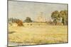 Canterbury Cathedral from the Meadows-Walter Crane-Mounted Giclee Print