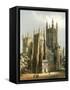 Canterbury Cathedral, Kent, C1870-WL Walton-Framed Stretched Canvas