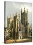 Canterbury Cathedral, Kent, C1870-WL Walton-Stretched Canvas