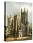 Canterbury Cathedral, Kent, C1870-WL Walton-Stretched Canvas