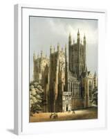 Canterbury Cathedral, Kent, C1870-WL Walton-Framed Giclee Print