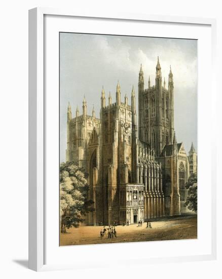 Canterbury Cathedral, Kent, C1870-WL Walton-Framed Giclee Print