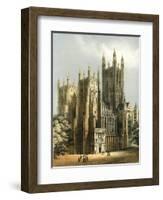 Canterbury Cathedral, Kent, C1870-WL Walton-Framed Giclee Print