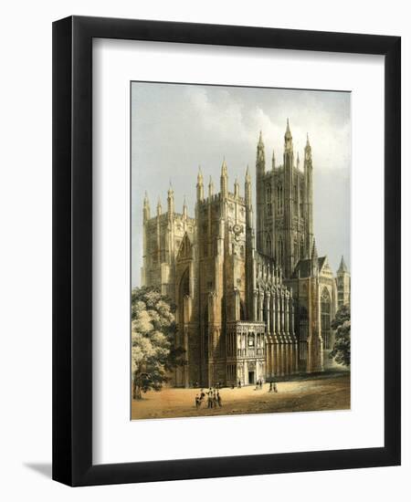 Canterbury Cathedral, Kent, C1870-WL Walton-Framed Giclee Print