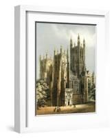 Canterbury Cathedral, Kent, C1870-WL Walton-Framed Giclee Print