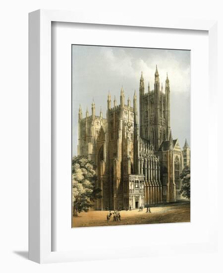 Canterbury Cathedral, Kent, C1870-WL Walton-Framed Giclee Print