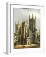 Canterbury Cathedral, Kent, C1870-WL Walton-Framed Giclee Print