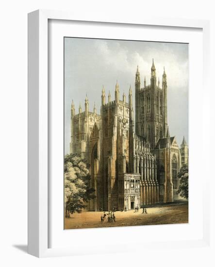 Canterbury Cathedral, Kent, C1870-WL Walton-Framed Giclee Print