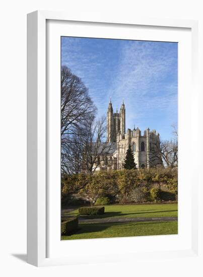 Canterbury Cathedral, UNESCO World Heritage Site, Canterbury, Kent, England, United Kingdom, Europe-Charlie Harding-Framed Photographic Print