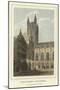 Canterbury Cathedral, View from the Cloisters-null-Mounted Giclee Print