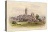 Canterbury Cathedral: Viewed from across the Fields-null-Stretched Canvas