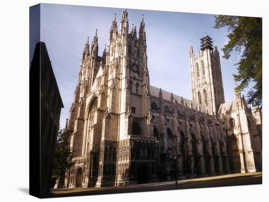 Canterbury Cathedral-David Scherman-Stretched Canvas