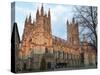 Canterbury Cathedral-Charlie Harding-Stretched Canvas