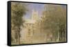 Canterbury Cathedral-Albert Goodwin-Framed Stretched Canvas