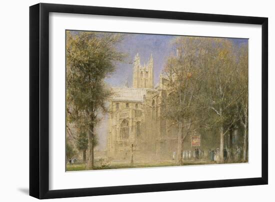 Canterbury Cathedral-Albert Goodwin-Framed Giclee Print