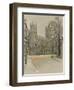 Canterbury Cathedral-Cecil Aldin-Framed Giclee Print