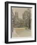 Canterbury Cathedral-Cecil Aldin-Framed Giclee Print