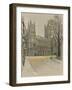 Canterbury Cathedral-Cecil Aldin-Framed Giclee Print