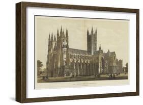 Canterbury Cathedral-Samuel Read-Framed Giclee Print