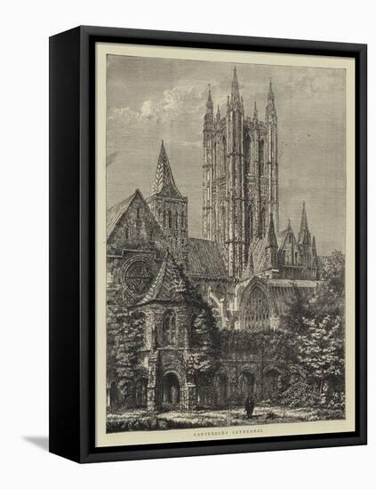 Canterbury Cathedral-Henry William Brewer-Framed Stretched Canvas