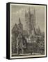 Canterbury Cathedral-Henry William Brewer-Framed Stretched Canvas