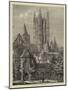 Canterbury Cathedral-Henry William Brewer-Mounted Giclee Print