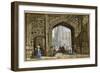 Canterbury Cathedral-Louise J. Rayner-Framed Giclee Print