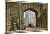 Canterbury Cathedral-Louise J. Rayner-Mounted Giclee Print