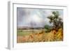 Canterbury from Sturry Wood, Kent, 1924-1926-A Montague Rivers-Framed Giclee Print