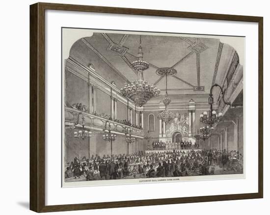 Canterbury Hall, Lambeth Upper Marsh-null-Framed Giclee Print