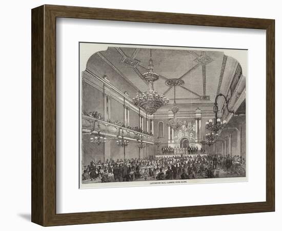 Canterbury Hall, Lambeth Upper Marsh-null-Framed Giclee Print