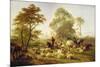 Canterbury Meadows, 1858-Thomas Sidney Cooper-Mounted Giclee Print