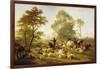 Canterbury Meadows, 1858-Thomas Sidney Cooper-Framed Giclee Print