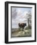 Canterbury Meadows, 19th Century-Thomas Sidney Cooper-Framed Giclee Print