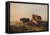 Canterbury Meadows, c1879-Thomas Sidney Cooper-Framed Stretched Canvas